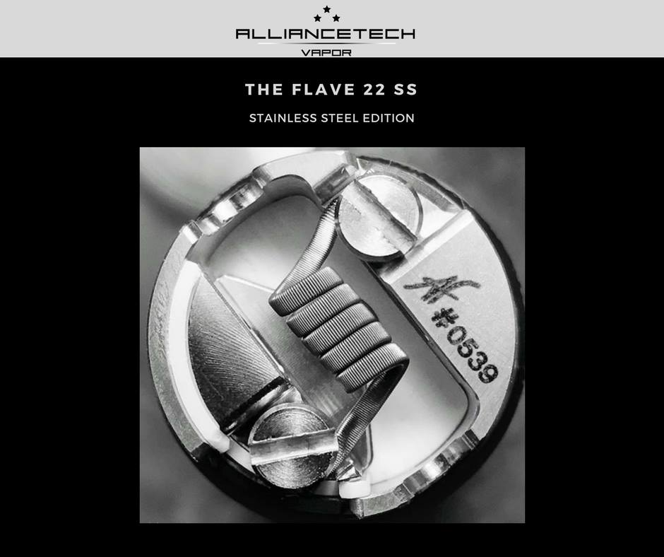 Flave 22 Stainless Steel by AllianceTech Vapor
